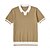 abordables Polo classique pour homme-Homme Polo Pull polo en tricot Affaires Occasionnel Col en V Manche Courte Formel Bloc de Couleur Nouveauté Été Toutes saisons Noir Blanche Kaki Vert Véronèse Polo
