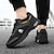 billige Herresneakers-Herresneakers i hvid og grå med åndbar overdel og luftpude - sporty, komfortable, perfekte til løb, fitnesscenter og udendørsaktiviteter