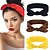 baratos Acessórios de penteados-Tiaras de laço para mulheres e meninas, tiaras largas para cabelo feminino, faixas de cabelo elásticas macias e antiderrapantes, turbantes de ginástica, bandanas, acessórios para cabelo