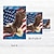 abordables Drapeaux et banderoles de jardin-Drapeau de jardin du 4 juillet jour de l'indépendance drapeaux de jardin 12 x 18 pouces petits drapeaux de jardin pour l'extérieur drapeaux extérieurs drapeaux de jardin de vacances pour toutes les