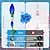 cheap LED String Lights-7m String Lights 50 LEDs EL 5mm 1Set Mounting Bracket 1 set RGB Holiday Lights Solar Creative Outdoor Solar Powered
