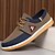 billige Sneakers til herrer-herrebrune og marineblå casual joggesko med moderne design – trendy, allsidige, egnet for både uformelle og semi-formelle anledninger