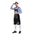 levne lederhosen-Oktoberfest Úbory Lederhosen Tričko Bavorský Mnichov Louky Pánské Karneval Pivní festival Tradiční Styl Tkanina