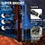 abordables Lampes de poche et lumières de camping-1 lampe de poche de 4,5 W &amp;Lampes de camping, lampes de travail, zoomables, étanches, usages multiples, blanc naturel, éclairage extérieur 5 V, 1 perle LED