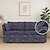 billige Sofatrekk-Sofatrekk i 100 % bomull, egnet for Backsälen-sofa, blomstermotiv, vattert