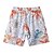 abordables Pantalones Cortos Élite para Hombres-Hombre Pantalón corto Pantalones cortos de playa Correa Graphic Hoja Animal Transpirable Secado rápido Longitud de la rodilla Exterior Vacaciones Hogar Vacaciones Estilo Étnico Azul cielo Ejercito