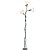 abordables lampe de chevet-Lampadaire 2/3 têtes vintage rural lampadaire salon canapé chambre lampe style français muguet fleur lampadaire