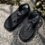 billiga Semester Sandaler-Herrsandaler olivgröna friluftssandaler med justerbar passform och andningsbar design för vandring, vattensport och sommaräventyr