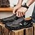cheap Casual Sandals-Men&#039;s Sandals Blue Sports Sandals with Closed Toe and Adjustable Fit for Hiking Running and Summer Activities