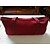 preiswerte Partybedarf-Amerikanisches Mahjong-Set. 166 weiße Spielsteine mit roter Tasche und Zubehör. 4 All-in-One-Mahjong-Ständer mit Schiebern. Komplettes Western-Mahjong-Set.