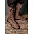 baratos Calçado-Medieval Renascentista Sapatos Botas Longas Botas sem salto Homens Celta Pirata Dia Das Bruxas Baile de Máscaras Espetáculo LARP Ren Faire Adulto Sapatos