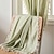 billiga Fönsterprodukter-Boho-gardiner tryckt bomullslinne stångfick vintage gårdshus bohemiska tofsar fönsterbehandling 1 panel terracotta rand blommor för sovrum matsal
