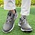 preiswerte Herren Golfschuhe-Herren Sneaker Golfschuhe Mikrofaser Wasserdicht Bequem Rutschfest Loafer Schwarz Weiß Blau