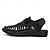 abordables Sandalias de Vacaciones-Zapatillas deportivas para hombre en color beige y tostado, con parte superior de punto y suela flexible para actividades al aire libre y uso diario.