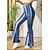 levne Spodní části-Retro Cikánský 70. léta Kalhoty Bell Bottoms světlé legíny Roztažené kalhoty Disko Vysoký pas Etno Maškarní kostým Dámské předvečer Všech svatých Karneval Dovolená hudební festival Festival Dospělé