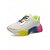 Χαμηλού Κόστους Γυναικεία Sneakers-Γυναικεία πολύχρωμα, χοντρά αθλητικά παπούτσια με ντεγκραντέ σόλα – μοντέρνα αθλητικά παπούτσια με κορδόνια σε ουράνιο τόξο για casual ρούχα, lgbt φεστιβάλ και street style