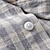 voordelige heren overhemd met knopen-Voor heren Overhemd Zomer overhemd Normaal shirt Strand hemd Overhemd met knopen Zwart Grijs Korte mouw Ruitjes Revers Vakantie Hawaii Zak Kleding Modieus Casual Comfortabel
