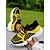 tanie Trampki damskie-damskie buty sportowe flyknit - lekkie, przewiewne trampki z fioletowym wzorem, sznurowane, idealne do noszenia na co dzień i na zajęcia na świeżym powietrzu