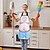 cheap Aprons-Oktoberfest Apron Dirndl Lederhosen Oktoberfest / Beer Bavarian Bavarian Couple Wiesn Traditional Style Wiesn Men&#039;s Party Beer Festival Traditional Style Cloth Apron