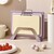baratos Utensílios de Cozinha-Tábua de corte de plástico dupla face para cozinha, conjunto de tábuas de corte 3 com suporte de armazenamento, codificado por cores para diferentes tipos de alimentos, tábua de corte para lava-louças