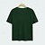 abordables T-shirts décontractés pour hommes-Homme T-shirt gaufré T-shirt Chemise à manches courtes Manche Courte Décolleté plongeant Été Uni Mode Designer Basique Jacquard Vacances Rue Sortir Noir Rouge bleu marine T-shirt haut de gamme pour