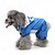 abordables imperméable-Imperméable pour chien, poncho de pluie imperméable avec capuche, veste de pluie réglable avec trou pour laisse pour chiens de petite et moyenne taille