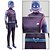 economico Costumi da uomo-Lillo Capitano Gantu Costume Cosplay Cosplay Cosplay di film for Per uomo Per donna Ragazzi Bambini Adulti Halloween Carnevale Feste