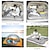 abordables Fundas de asiento para coche-Colchón de aire para acampar, cojín, almohada inflable gruesa para coche, colchón de aire con bomba de aire eléctrica, colchoneta portátil para dormir para viajes y acampadas.