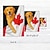 abordables Drapeaux et banderoles de jardin-Drapeau de Jardin Patriote Pour la Fête du Canada O Canada Décorations de Jardin Bannières Signes Levez les Coudes Canada