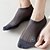 baratos meias caseiras-Meias de forro ultrafinas, meias de algodão penteado antiderrapantes, meias invisíveis, 4 pares