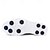 cheap Men&#039;s Golf Shoes-Men&#039;s Classic Black and White Golf Shoes with Faux Leather Upper - Versatile Design for Golf and Casual Wear