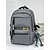 baratos Mochilas de Faculdade-Mochila de nylon impermeável de grande capacidade para estudantes - mochila escolar casual com vários compartimentos para viagem para adolescentes e meninos para a escola