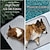 billige Kølelagner &amp; Måtter-Kølemåtte til hunde - øjeblikkelig kølende kæledyrsseng til hunde &amp;katte giftfri &amp;Maskinvaskbar skridsikker kølemåtte i bunden til indendørs brug &amp;rejsebrug