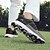 baratos Sapatos de Golfe Masculinos-sapatos de golfe pretos e cinza masculinos com sola antiderrapante - calçados confortáveis e duráveis para golfistas profissionais