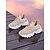 economico Per le donne-Sneakers Flyknit da donna con stampa a farfalla blu: scarpe da ginnastica leggere e alla moda per passeggiate, uscite informali e viaggi