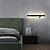 abordables Appliques murales d'intérieur-Applique murale LED design bande lumière haut et bas 40/60/80/100/120 cm moderne LED fond applique murale salon chambre chevet 10 W aluminium intérieur applique murale éclairage blanc chaud 1 pcs noir
