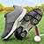 preiswerte Herren Golfschuhe-Herren Sneaker Golfschuhe Mikrofaser Wasserdicht Bequem Rutschfest Loafer Schwarz Weiß Blau