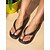 voordelige Vakantiesandalen-Zwarte plateau slippers voor dames - casual slippers met sleehak voor zomerse uitjes en dates overdag