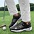 preiswerte Herren Golfschuhe-Weiß-blaue Golfschuhe für Herren mit atmungsaktivem Mesh-Obermaterial – erstklassiger Komfort und Stabilität für Golfbegeisterte
