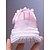 billige Sneakers til kvinder-Pink Mary Jane-sneakers i mesh til piger med perlemorrem – åndbare, lette sportssandaler til skolebrug, både til legepladsen og hverdagsbrug