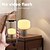 billige Bord og leselys-USB-oppladbar skrivebordslampe nattlampe nattlampe studielampe sopplampe campingrestaurantlampe 1 stk