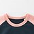 abordables Camisetas y blusas-Niños Chica Camiseta Bloque de color Exterior Print Manga Corta Cuello redondo Moda 4 años + Verano Rosa