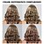 preiswerte Trendige synthetische Perücken-Synthetische Perücken Wasserwelle Curly Webart Asymmetrisch Gerader Pony Maschinell hergestellt Perücke 12 Zoll A1 Synthetische Haare Damen Weich Party Klassisch Blond