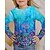 billiga Flickans 3D-djur-Flickor 3D Blommig Fjäril T-shirt Långärmad Vår Höst Mode Grundläggande Barn 4-12 år Rund hals Utomhus Ledigt Dagligen Normal