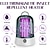 رخيصةأون علة zapper-1PC 5 W داخلي متعددة الوظائف بنفسجي 5 V 1 الخرز LED