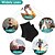 cheap Personal Care &amp; Health-3 Pairs Moisturizing Heel Socks Ventilate Gel Heel Open Toe Socks Soft Silicone Socks for Dry Hard Cracked Skin Breathable Reusable SPA Foot Protector Day Night Care Skin Black