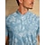 cheap Tops-Hyped-up Tropical Men&#039;s Golf Henley Shirt UPF50+