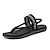 cheap Vacation Sandals-Men&#039;s Gray Woven Flip-Flops with Arch Support – Casual Beach Sandals for Poolside, Vacation and Everyday Summer Comfort