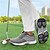 preiswerte Herren Golfschuhe-Herren Sneaker Golfschuhe Mikrofaser Wasserdicht Bequem Rutschfest Loafer Schwarz Weiß Blau