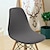 abordables Funda para silla de comedor-Funda para silla de comedor Century Modern Shell, funda para silla de tela polar para el hogar, fundas elásticas para asiento de silla.